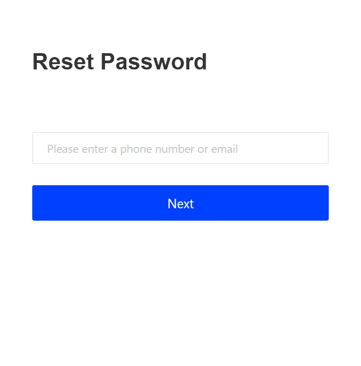 Retrieve Password